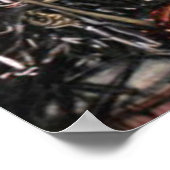 Viktorianischer Weihnachtsmorgen Poster (Ecke)