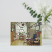 Viktorianischer Wintergarten Postkarte (Stehend Vorderseite)