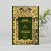 Viktorianischer Zeitalter Jugendstil-Foliage von A Folieneinladung (Stehend vorne)