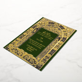 Viktorianischer Zeitalter Jugendstil-Foliage von A Folieneinladung (Gedreht)