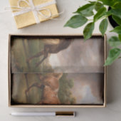 Viktorianisches Anmalen von 3 Pferden (nicht KI) Seidenpapier (Geschenk)