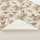 Viktorianisches Aviar: Ein Pastelgarten Sherpadecke (3/4)