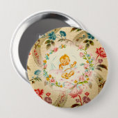 Viktorianisches Baby Button (Vorne & Hinten)