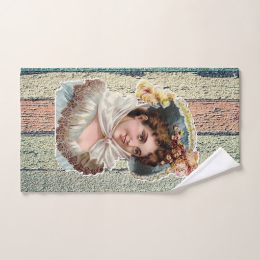 Viktorianisches Badezimmer Handtuchhalter Set (Handtuch)