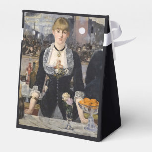 Viktorianisches Bar-Mädchen in Folies Bergere, Fra Geschenkschachtel