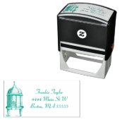 Viktorianisches Bienenstock Personalisiert Permastempel (Beispiel)