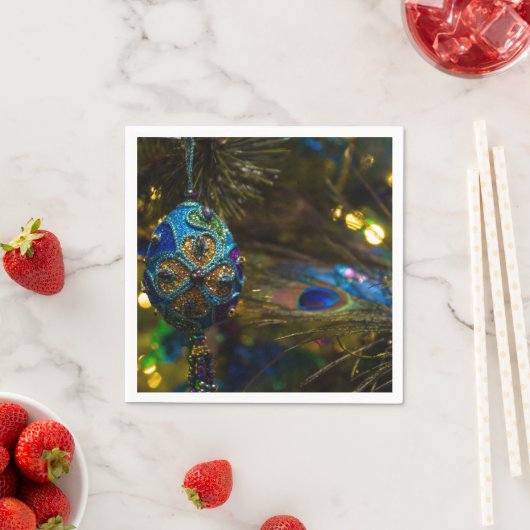 Viktorianisches Blau Serviette (Beispiel)