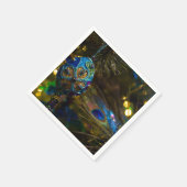 Viktorianisches Blau Serviette (Ecke)