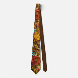 Viktorianisches Blumen vintage Blumengestaltung el Krawatte
