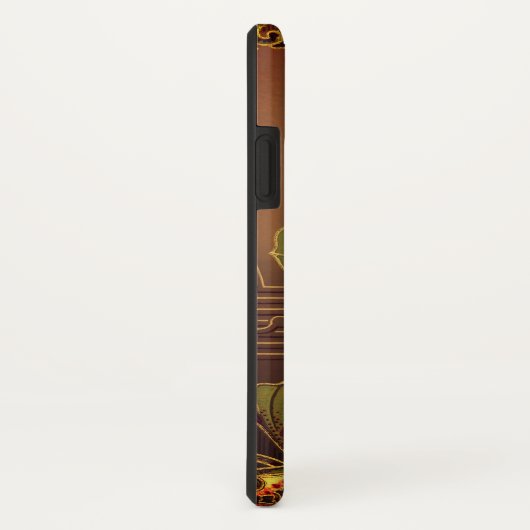 Viktorianisches Blumenfriedel, elegante Blume Juge Case-Mate iPhone Hülle (Hinten/Rechts)