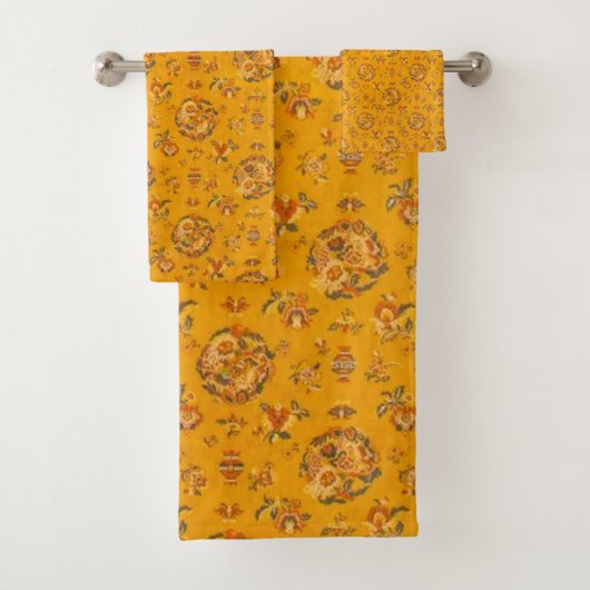 Viktorianisches Blumenmuster Badhandtuch Set (Insitu)