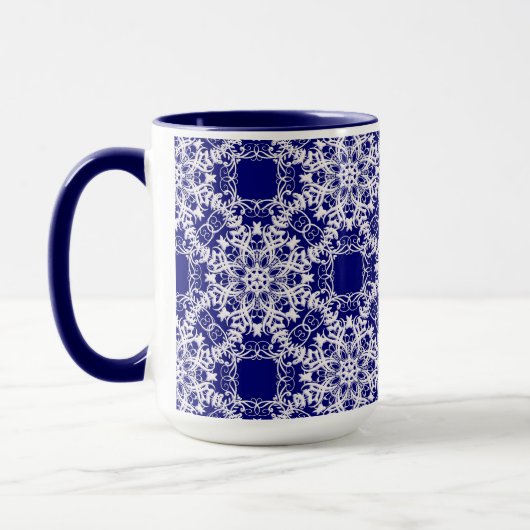 viktorianisches Blumenmuster Tasse (Links)