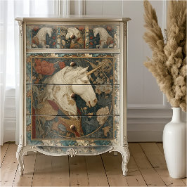 Viktorianisches botanisches William Morris Style E Seidenpapier