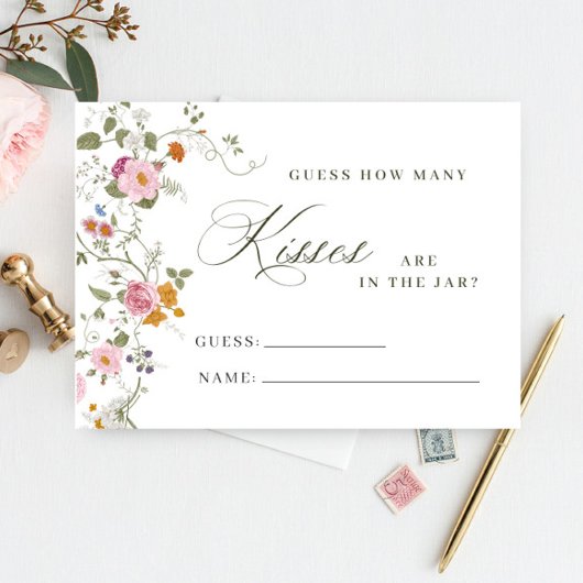 Viktorianisches Brautparty Wie viele Game Card Visitenkarte