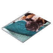 Viktorianisches Bulldog Foto 9x6 Notebook Notizblock (Linke Seite)
