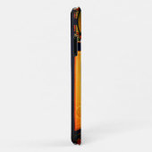 Viktorianisches Buntglas sieht elegant aus Case-Mate iPhone Hülle (Hinten/Rechts)