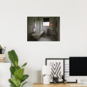 Viktorianisches Campbell House Badezimmer Poster (Heimbüro)