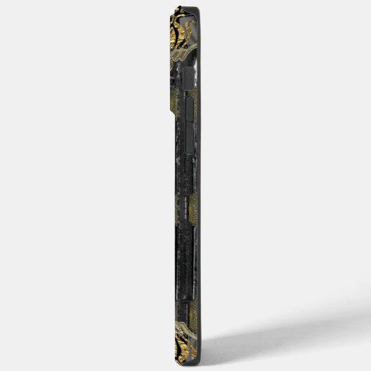 Viktorianisches Cross Monogramm Case-Mate iPhone Hülle (Rückseite / Links)