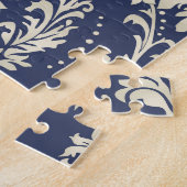 Viktorianisches Damask Wallpaper-Vintages Muster Puzzle (Seite)