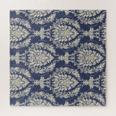 Viktorianisches Damask Wallpaper-Vintages Muster Puzzle (Horizontal)