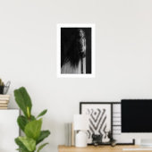 viktorianisches Damengebet mit sehr langen Haaren Poster (Heimbüro)