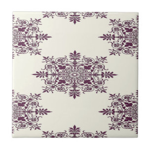 Viktorianisches Dekormuster Fliese