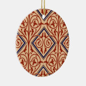 Viktorianisches Design #1 bei VictoriaShaylee Keramik Ornament (Rechts)