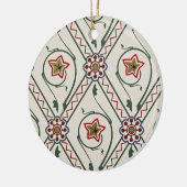 Viktorianisches Design #3 bei VictoriaShaylee Keramik Ornament (Links)