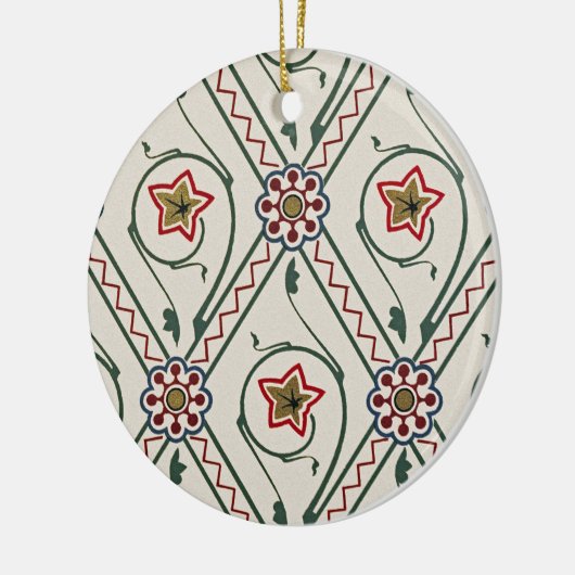 Viktorianisches Design #3 bei VictoriaShaylee Keramik Ornament (Links)