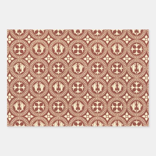 Viktorianisches Design #7 @ Susiejayne Geschenkpapier Set (Vorderseite)