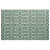 Viktorianisches Design Grün und Elfenbeingewebe Stoff (Fat Quarter (45,7 x 55,9 cm))
