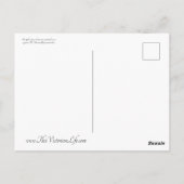 Viktorianisches Ei Postkarte (Rückseite)