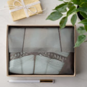 Viktorianisches, elegant gekleidetes Mouse Couple Seidenpapier (Geschenk)