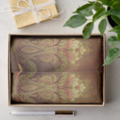 Viktorianisches elegantes Blumenfries Seidenpapier (Geschenk)