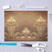 Viktorianisches elegantes Blumenfries Seidenpapier (Handwerk)