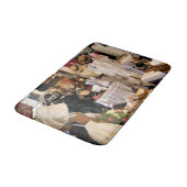 VIKTORIANISCHES ENGLAND BADEMATTE (Schrägansicht)