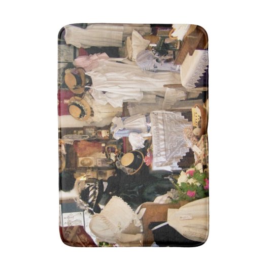 VIKTORIANISCHES ENGLAND BADEMATTE (Vorderseite Vertikal)