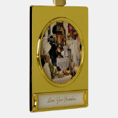 VIKTORIANISCHES ENGLAND Banner-Ornament GOLD (Rechts)