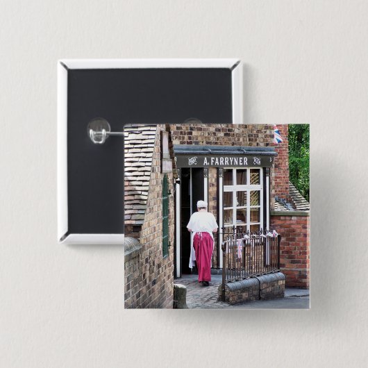 VIKTORIANISCHES ENGLAND BUTTON (Vorne & Hinten)