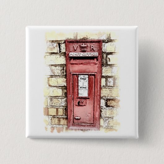 VIKTORIANISCHES ENGLAND BUTTON (Vorderseite)