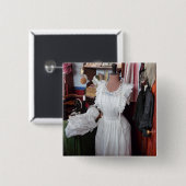 VIKTORIANISCHES ENGLAND BUTTON (Vorne & Hinten)