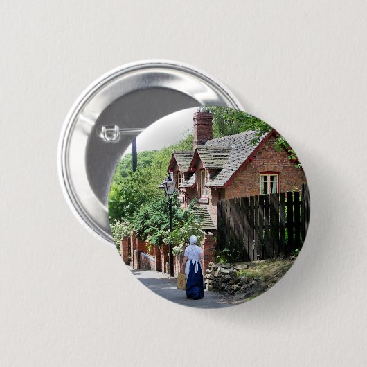 VIKTORIANISCHES ENGLAND BUTTON (Vorne & Hinten)