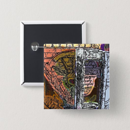 VIKTORIANISCHES ENGLAND BUTTON (Vorne & Hinten)