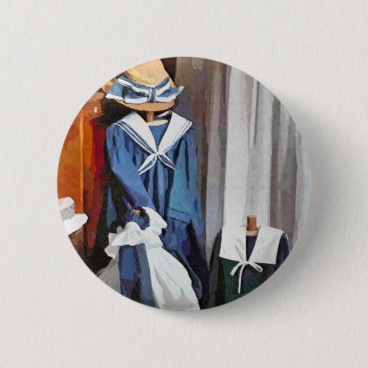 VIKTORIANISCHES ENGLAND BUTTON (Vorderseite)