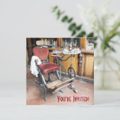 VIKTORIANISCHES ENGLAND EINLADUNG (Stehend Vorderseite)