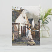 VIKTORIANISCHES ENGLAND EINLADUNG (Stehend Vorderseite)