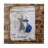 VIKTORIANISCHES ENGLAND FLIESE (Vorderseite)