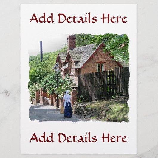 VIKTORIANISCHES ENGLAND FLYER (Vorne)