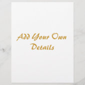 VIKTORIANISCHES ENGLAND FLYER (Hinten)