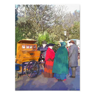 VIKTORIANISCHES ENGLAND FOTODRUCK